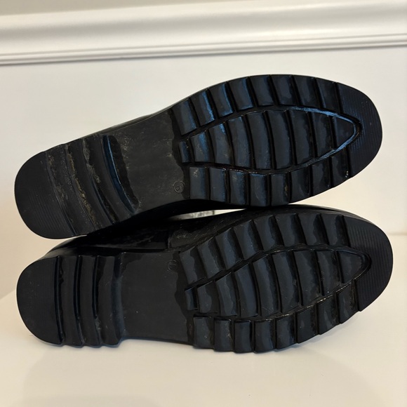 Vera Bradley Leopard Print “camocat” Tall Rain boots, Size 6 in Black and White - Picture 8 of 8